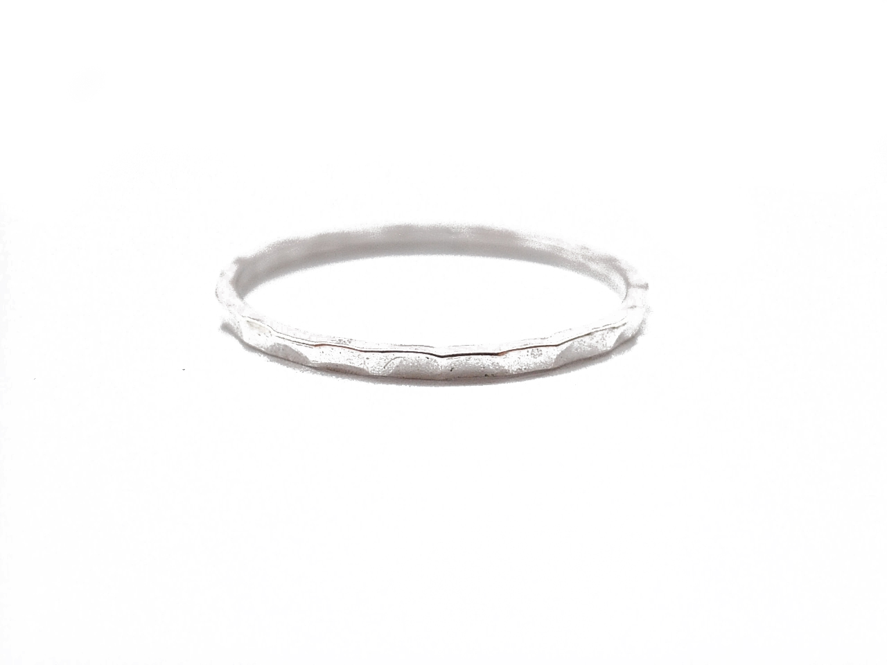 textured ring silver – www.flowerie88.com
